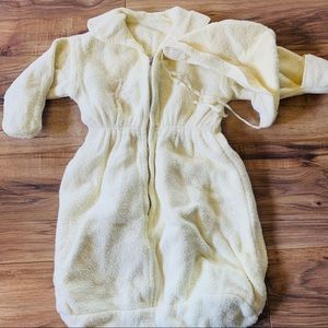 Vintage Infant Winter Suit and Bonnet